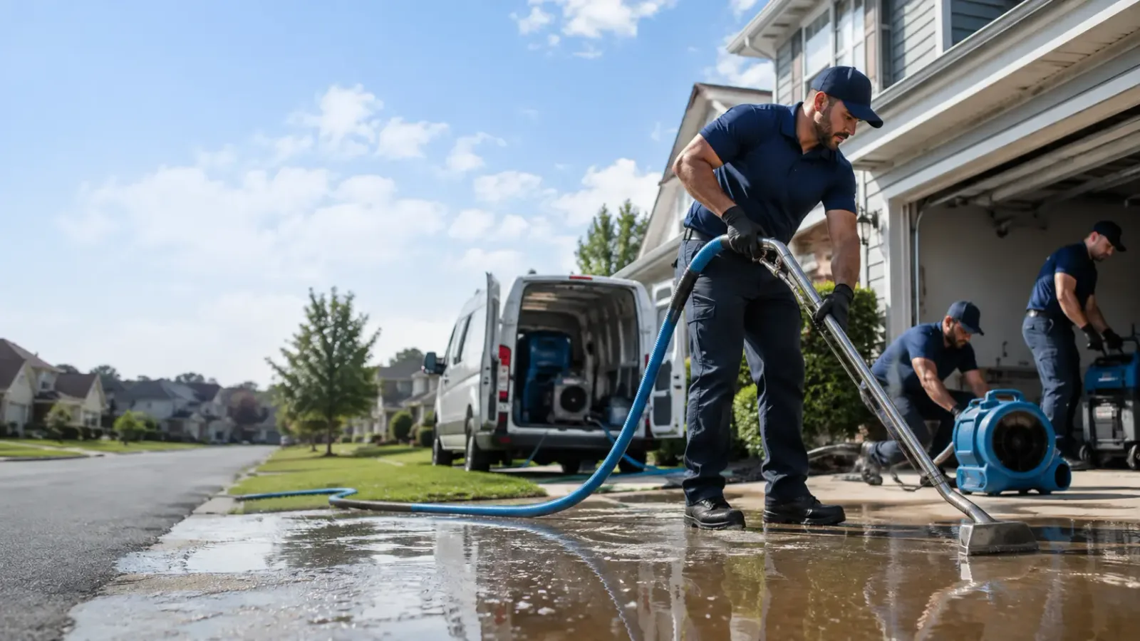 Flood Damage Restoration in Potterville, MI